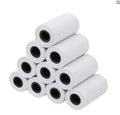 10 Rouleaux de papier thermique blanc 58x30mm, pour appareil photo d'enfants, impression instantanée, 57MM, papiers de remplacement pour imprimante Photo POS